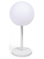 ALERI Lampe de table avec éclairage LED intégré froide pour intérieur ou extérieur