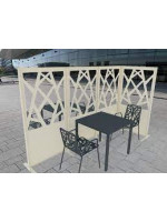 PANNELLO DIVISORIO separè aus transparentem Plexiglas und weißem oder anthrazitfarbenem Stahl