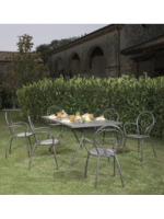 FIONA with armrests stackable chair in white or anthracite steel for garden terraces hotel bars restaurants contract