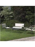 POLO divano 2 posti impilabile per esterno giardino terrazzi residence