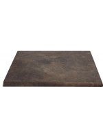 RUSTBROWN carré étage supérieur ou rectangulaire dans différentes tailles pour table en plein air pour les bars restaurants