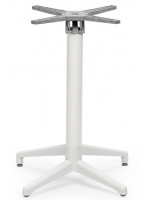 ADESCO in white or black or dove gray aluminum base for table top for ice cream local bars restaurants chalets b&b
