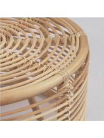 DEMON in rattan tavolino diam 66 cm design casa