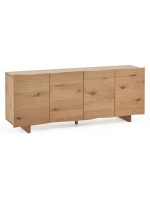 ANICA sideboard 180 cm veneered oak with natural finish design home living