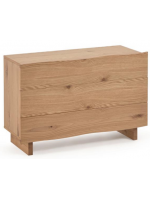 ANICA chest of drawers 104 cm veneered oak with natural finish design home living