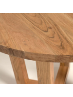 NANA' choice measures 90 cm or 120 cm in diameter table in solid acacia wood