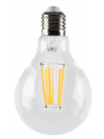 LAMPADINA 60 Ø x110 mm avec filaments LED 4W WARM LIGHT pour gros culot E27