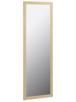 VLAD 152x52 cm avec cadre en bois naturel ou noyer miroir rectangulaire home living