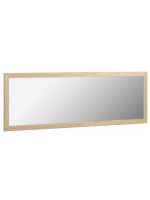 VLAD 152x52 cm with frame in natural or walnut wood rectangular mirror home living