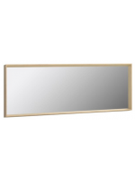 CAMBRIDG 152x52 cm with frame in natural or dark wood rectangular mirror home living