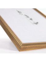 TEAR 30x40 goldener Bilderrahmen mit Glas