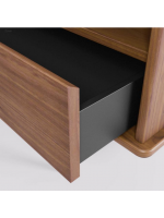 ASSO TV cabinet 180 cm veneered walnut design home