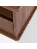 ASSO TV cabinet 180 cm veneered walnut design home