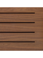 ASSO TV cabinet 180 cm veneered walnut design home