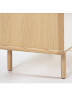 LENA sideboard 150 cm in solid wood and ash veneer