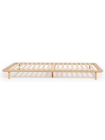 LENA single bed in solid ash wood 90x200 cm