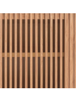 BOMBER 180 cm sideboard in solid wood and oak veneer