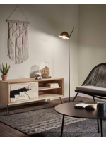 LISIA lampadaire design en métal pour la maison