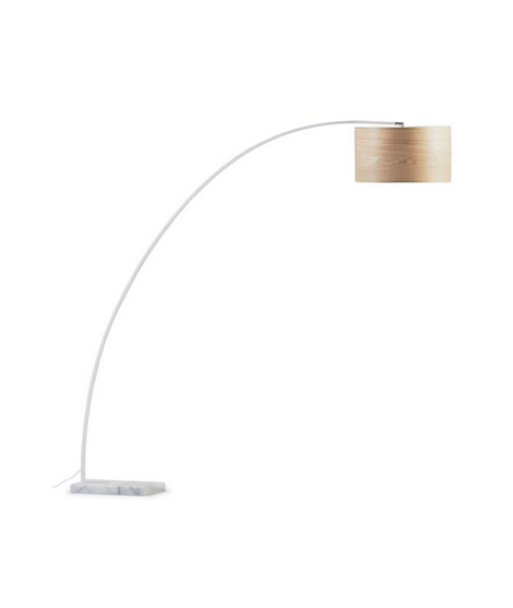 Lampadaire, Lampadaire Doré Moderne Avec Étagère En Bois, Lampadaire En  Métal Dans Le Salon Avec Base En Marbre, Pour Chambre, Salon, Table Basse,  Salon : : Luminaires et Éclairage