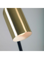 BIS lampadaire en métal doré et noir home design