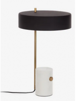 ANASTASIA in marble and metal table lamp