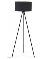 ABECIA floor lamp shade in metal and cotton