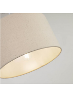 BAHAMAS beige paralume per lampada a sospensione 40 cm in lino