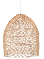 JAFRA lampshade for suspension lamp in hand-woven natural fiber