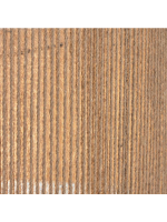 GURU Lampenschirm für Pendelleuchte aus handgewebter Naturfaser-Jute und schwarzem Metall