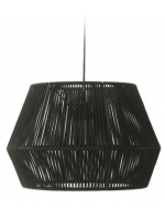 JAPAS lampshade for suspension lamp in black cotton