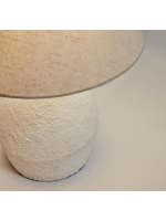 DEPRO table lamp in white magnesium