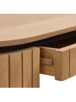 BASCO console en bois massif latté design living house