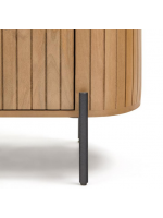 BASCO credenza h 80 cm madia in legno massello dogato design living casa