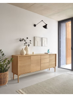 LANIA sideboard in solid natural oak design home living