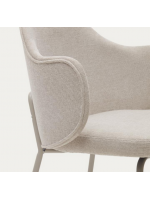 DASTY in fabric chair with armrests home living and contract