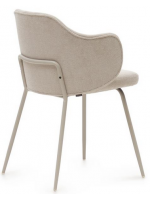 DASTY in fabric chair with armrests home living and contract