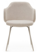 DASTY in fabric chair with armrests home living and contract