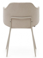 DASTY in fabric chair with armrests home living and contract