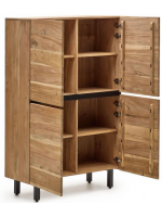 BEATRIZ sideboard 100x155 h in solid natural acacia wood