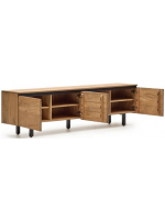 BEATRIZ Meuble TV 200x58h en bois d'acacia massif design living home