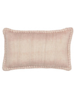NILO 30x50 cuscino in lana rosa sfoderabile