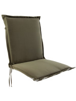 BANNER for low armchair 46x92 in fabric with ruffle cushion for outdoor use