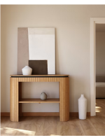 BASCO consolle in legno massello dogato design living casa