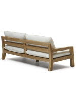 ILARY teak wood sofa for outdoor garden terraces and home or contract interiors