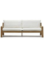 ILARY teak wood sofa for outdoor garden terraces and home or contract interiors