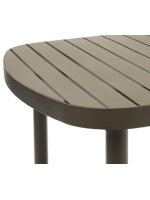 COLIN 180x90 table alu verte pour terrasse jardin