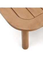 CANCUN tavolino 140x89 cm in legno massello di eucalipto