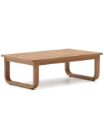 LOLA coffee table 100x60 cm in solid eucalyptus wood