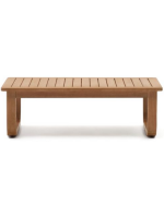 LOLA coffee table 100x60 cm in solid eucalyptus wood