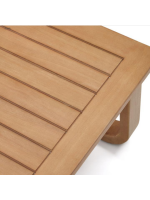 LOLA coffee table 100x60 cm in solid eucalyptus wood